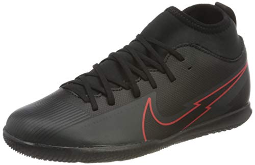 Nike Jr. Superfly 7 Club IC Fußballschuhe, Black/Black-Dark