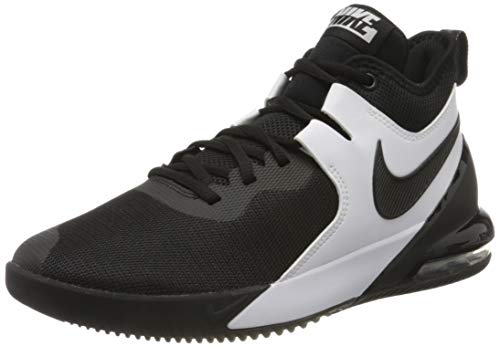 Nike Herren AIR MAX Impact Basketballschuhe, Black Black White