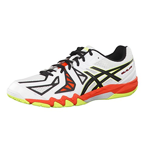 Asics Gel-blade 5, Herren Squashschuhe, Weiß