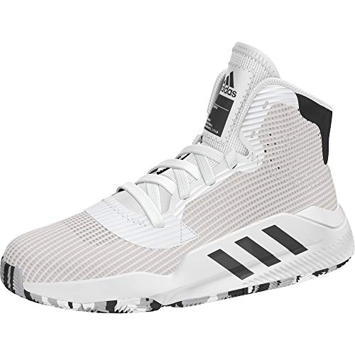 adidas Unisex-Erwachsene Pro Bounce 2019 J Basketballschuhe, weiß